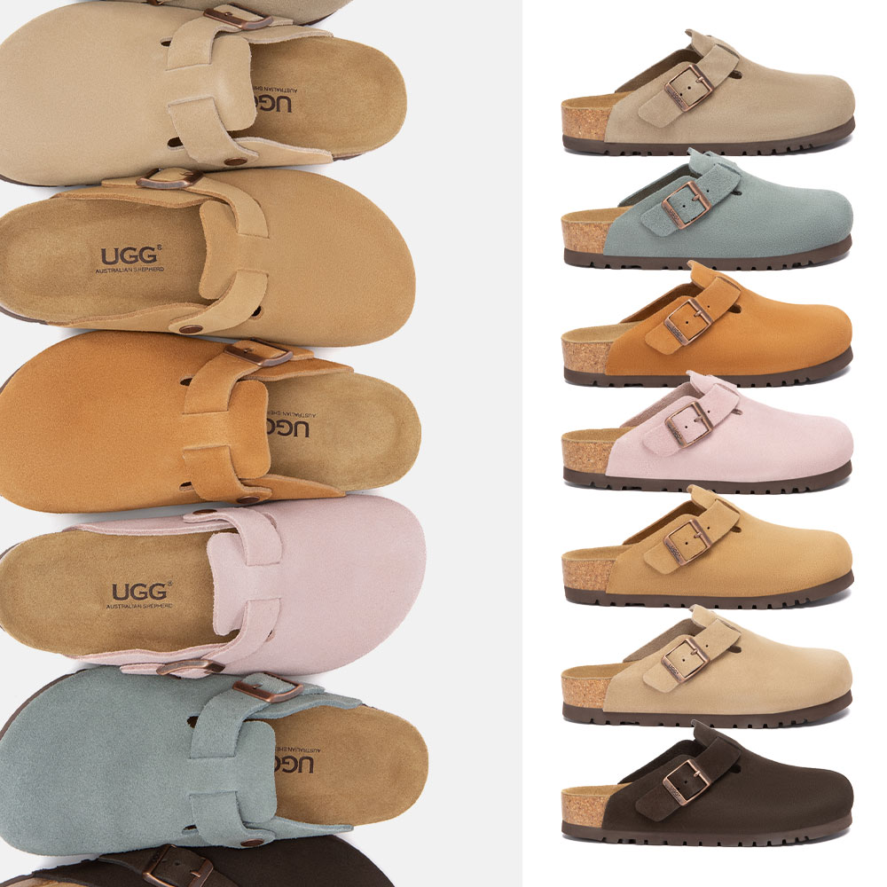 [무료배송] 호주정품 에버어그 베린 남녀공용 버켄 어그 슬리퍼 AS UGG AS7043