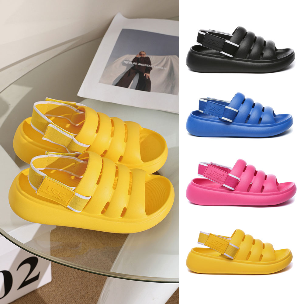[무료배송] 호주정품 에버어그 로즈라인1 벨크로 탈부착 샌들 AS UGG ROSELINE SPAS7020